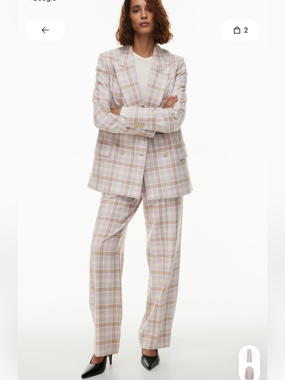 ARITZIA Wilfred The Effortless Pants - Picture 3 of 7